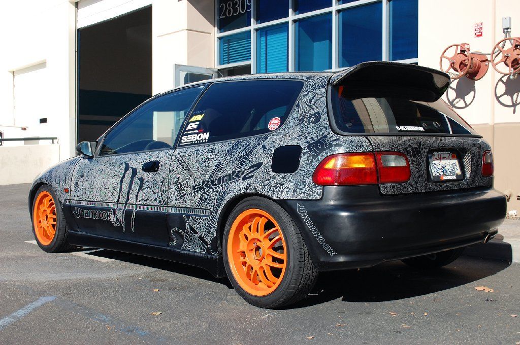 Engraved EG, "World's First Fully Hand Engraved Car" Build Civic